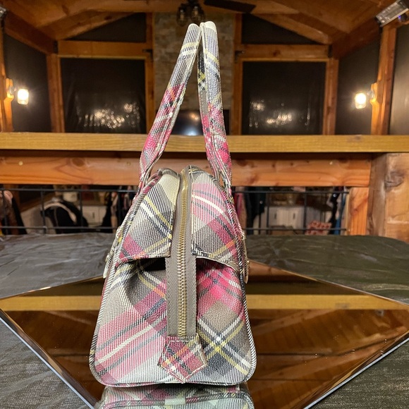 Vivienne Westwood plaid handbag - Picture 2 of 14